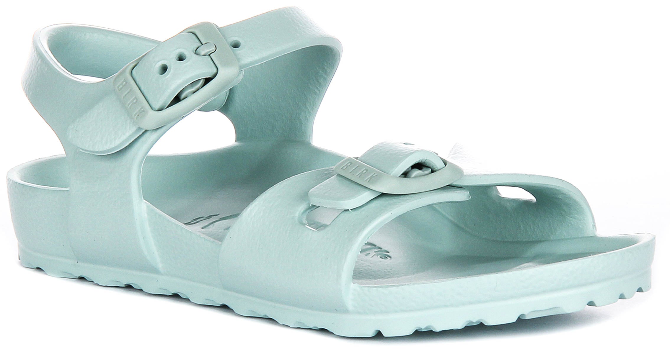 Birkenstock Rio Sandals | Green EVA for Kids - Narrow Fit