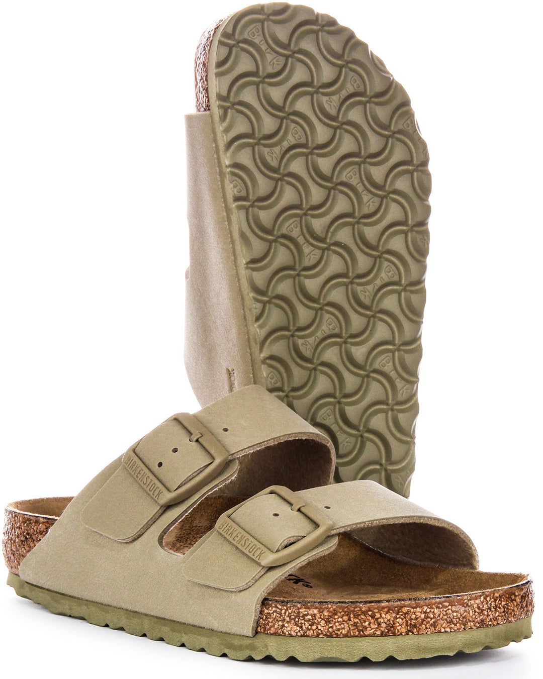 Birkenstock Arizona Sandals | Khaki Birko-Flor for Men and Women