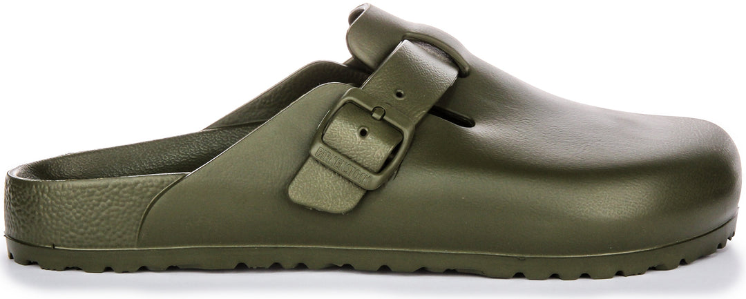 Birkenstock Boston Clogs | Khaki EVA for Men and Women