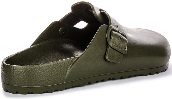 Birkenstock Boston Clogs | Khaki EVA for Men and Women