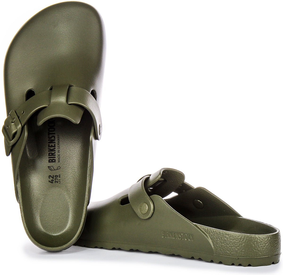 Zoccoli Birkenstock Boston | EVA color cachi da uomo e da donna