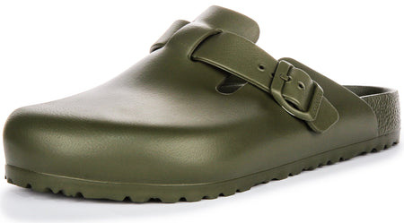Zoccoli Birkenstock Boston | EVA color cachi da uomo e da donna