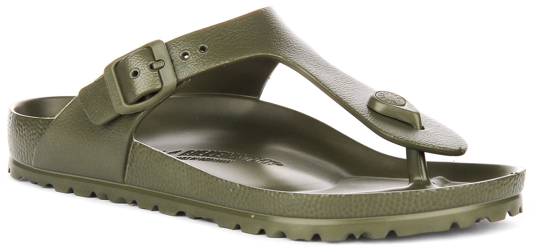 Birkenstock Gizeh Sandals | Khaki EVA for Men and Women - Regular Fit