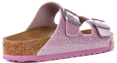 Birkenstock Arizona Sandals | Lavender Birko-Flor for Kids - Regular Fit