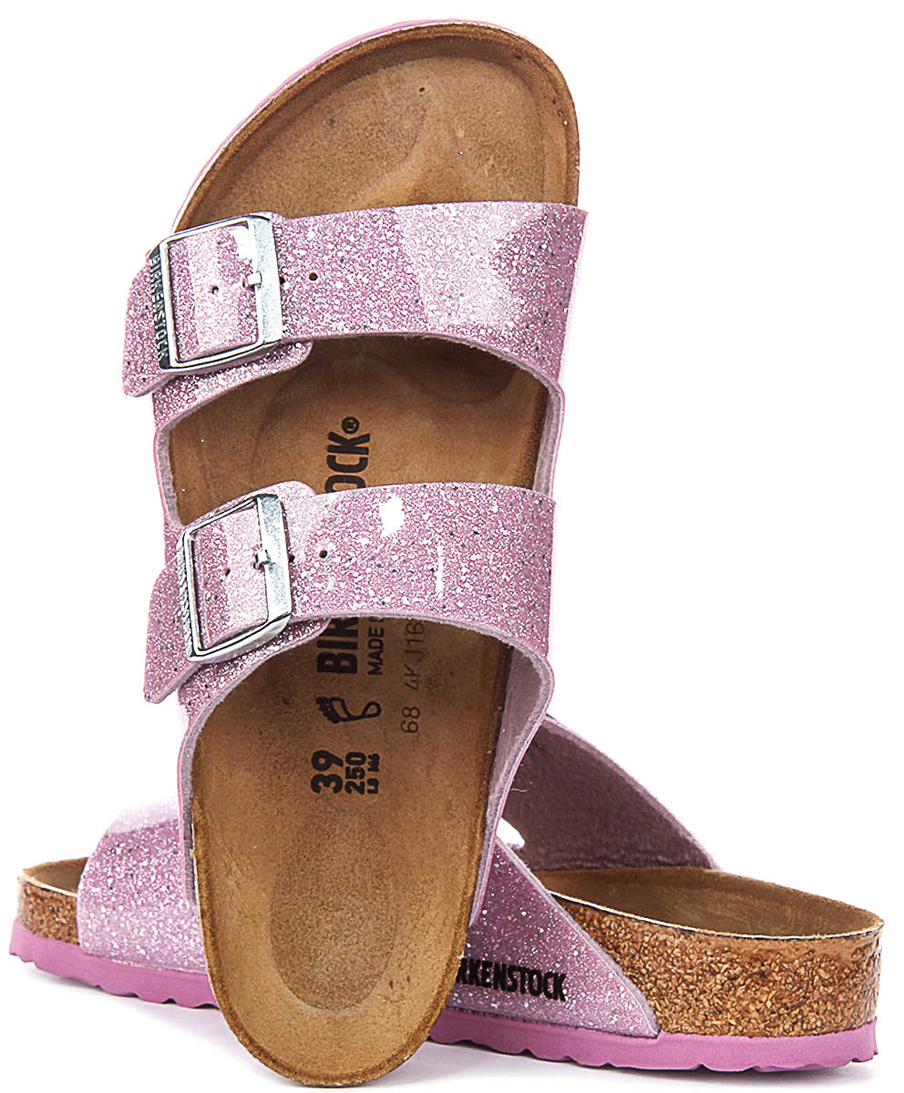 Birkenstock Arizona Sandals | Lavender Birko-Flor for Kids - Regular Fit