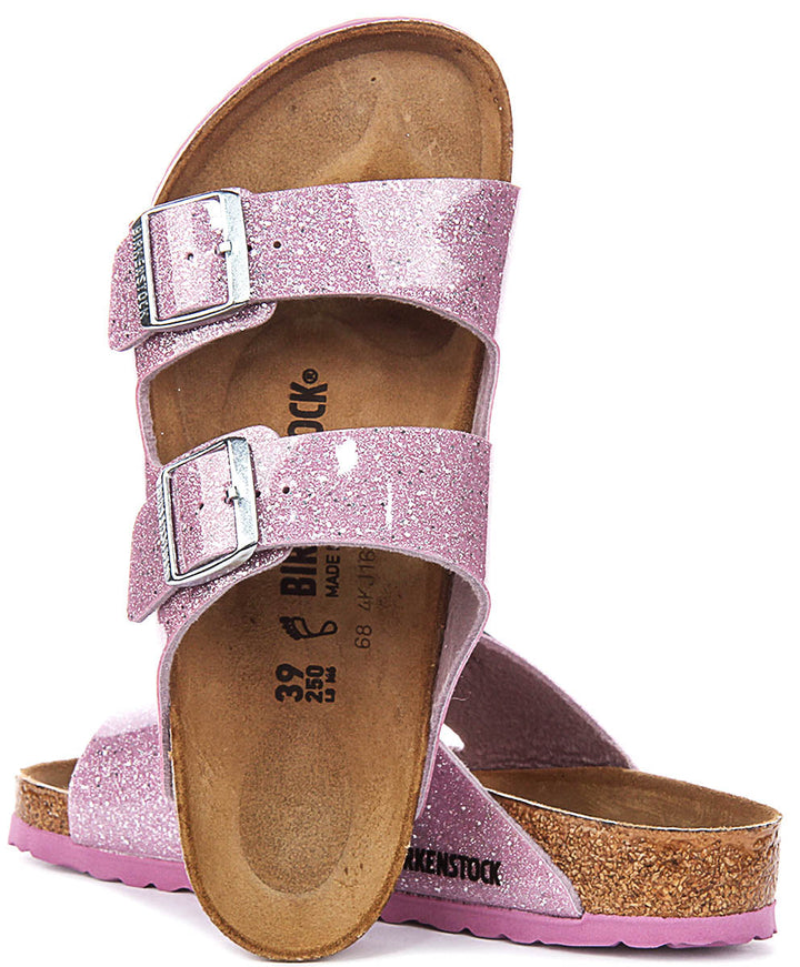 Birkenstock Arizona Sandals | Lavender Birko-Flor for Kids - Regular Fit