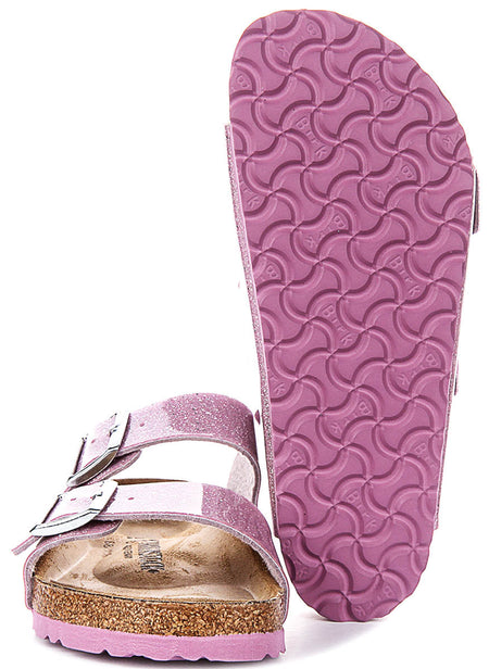 Birkenstock Arizona Sandals | Lavender Birko-Flor for Kids - Regular Fit