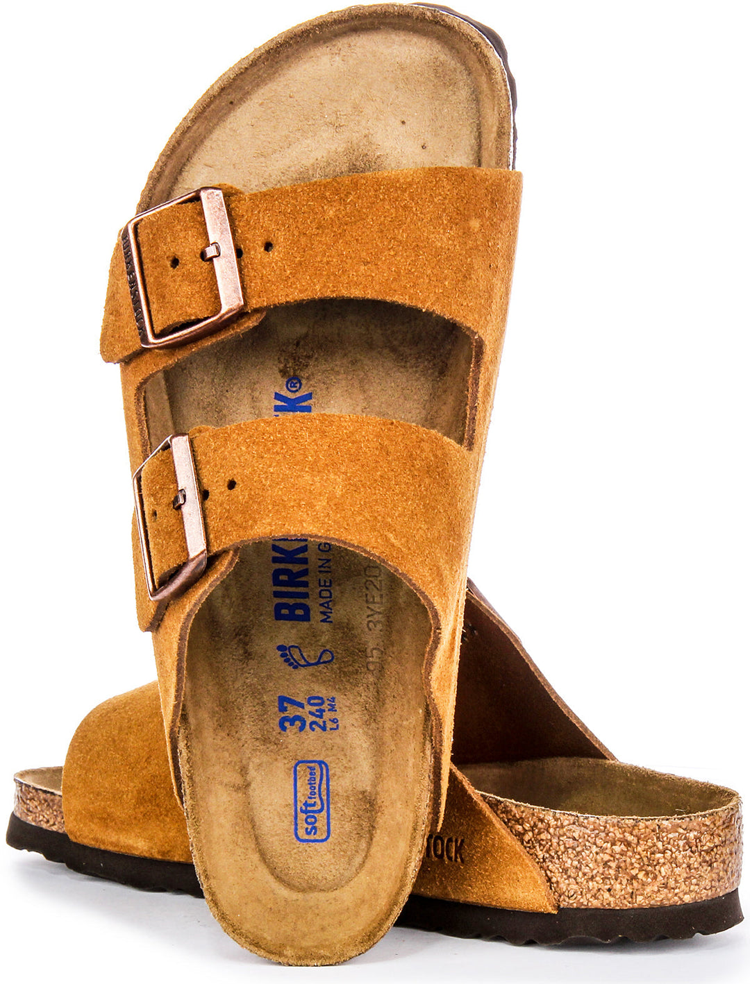 Birkenstock Arizona Sandals | Mink suede leather for Women