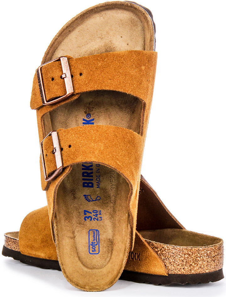 Birkenstock Arizona Sandals | Mink suede leather for Women