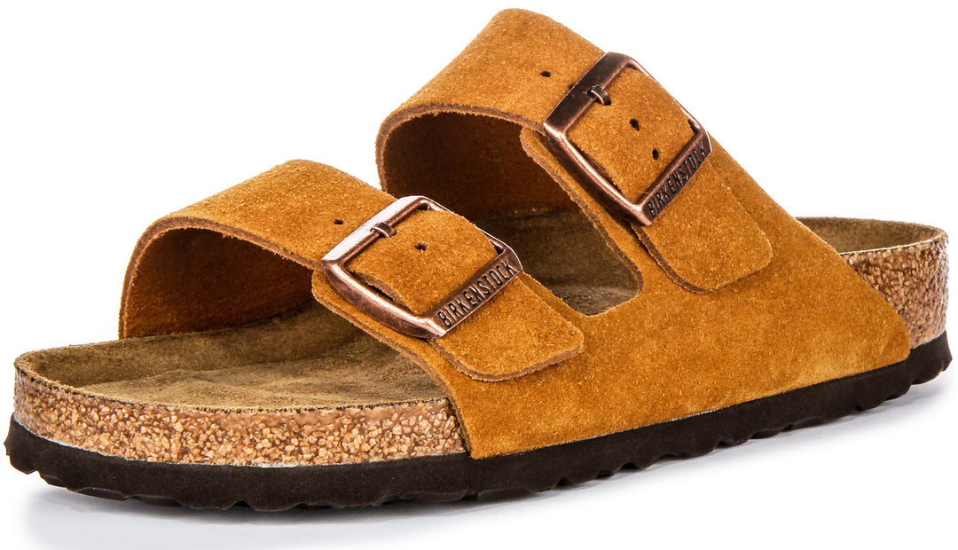 Birkenstock Arizona Sandals | Mink suede leather for Women