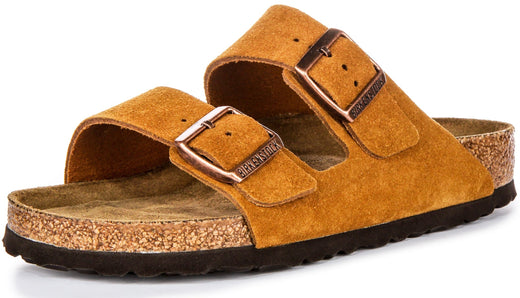 Birkenstock Arizona Sandals | Mink suede leather for Women