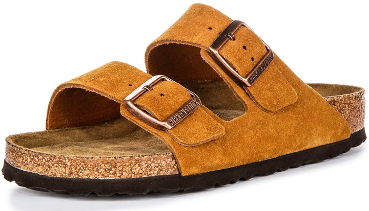 Birkenstock Arizona Sandals | Mink suede leather for Women