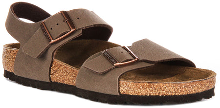 Chaussures Birkenstock New York | Birko-Flor moka pour enfants