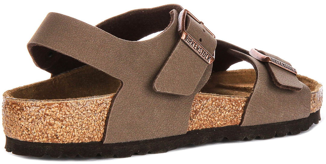 Birkenstock New York Shoes | Mocha Birko-Flor for Kids