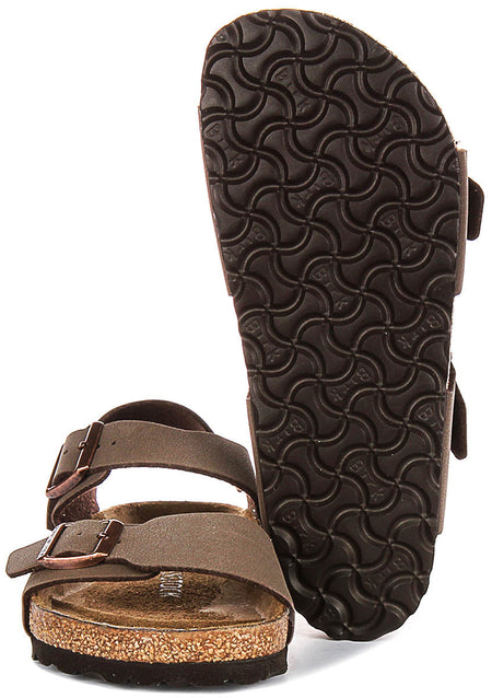 Chaussures Birkenstock New York | Birko-Flor moka pour enfants
