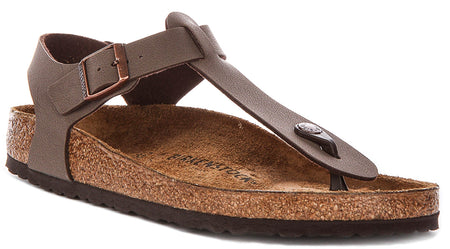 Birkenstock Kairo Clogs | Mocha Birko-Flor for Men and Women - Regular Fit