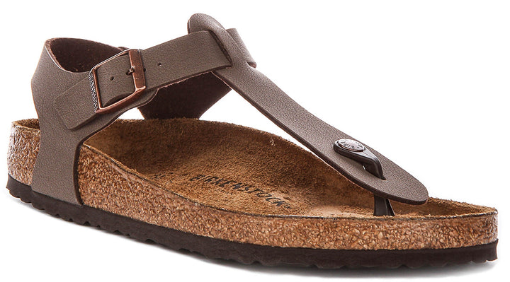 Birkenstock Kairo Clogs | Mocha Birko-Flor for Men and Women - Regular Fit