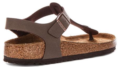 Birkenstock Kairo Clogs | Mocha Birko-Flor for Men and Women - Regular Fit