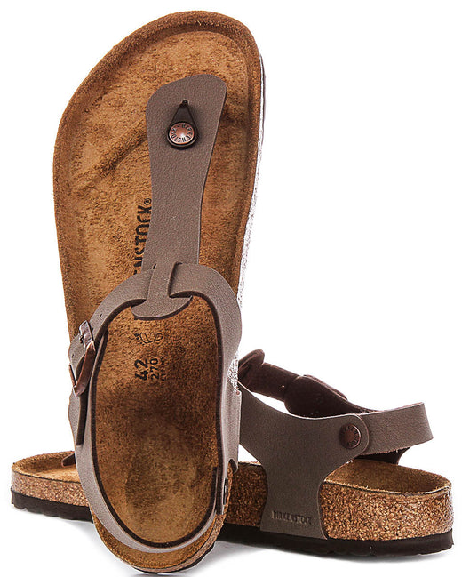Birkenstock Kairo Clogs | Mocha Birko-Flor for Men and Women - Regular Fit
