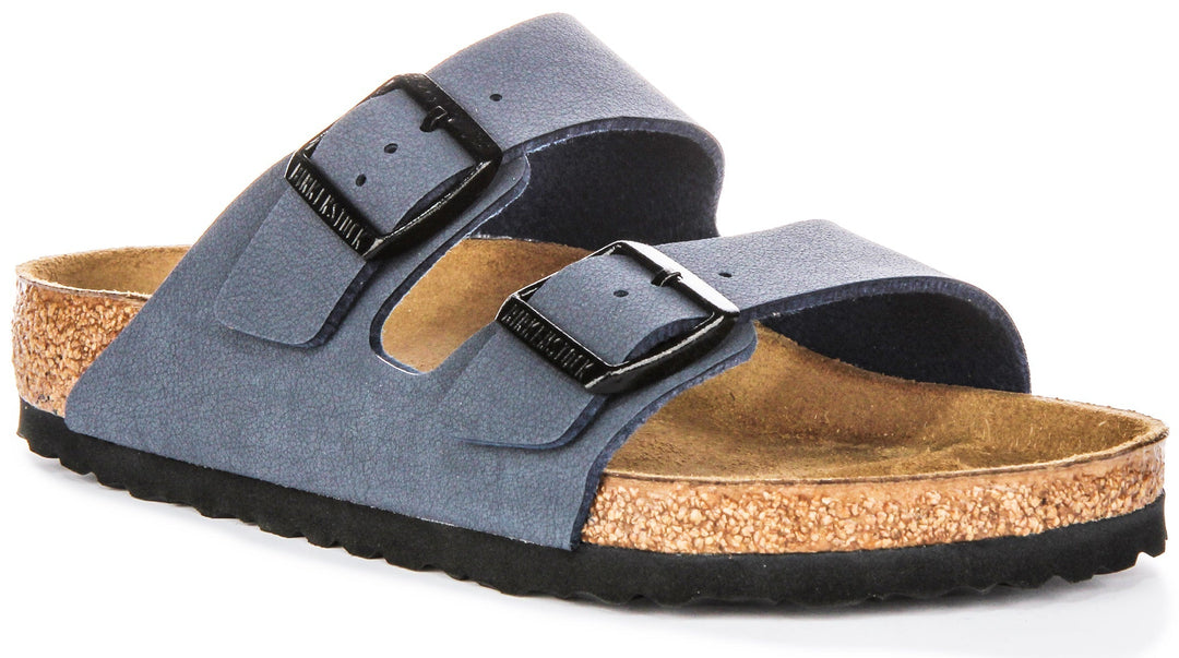 Birkenstock Arizona Sandals | Navy Birko-Flor for Kids - Regular Fit