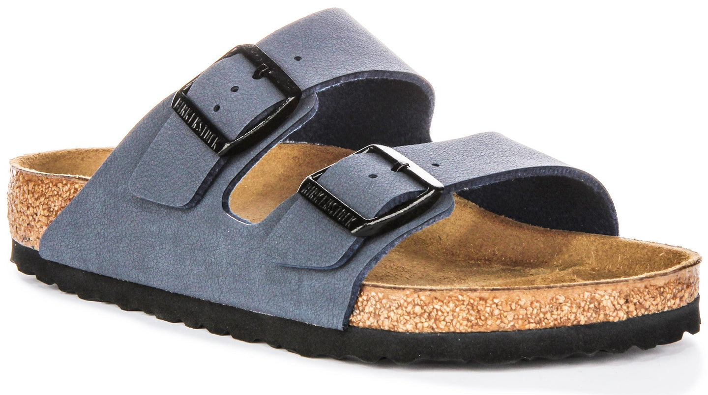 Birkenstock Arizona Sandals | Navy Birko-Flor for Kids - Regular Fit