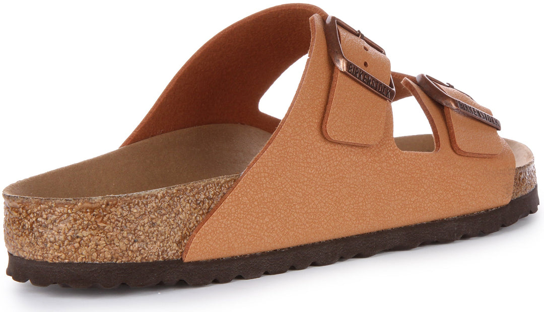 Birkenstock Arizona Sandals | Peach Birko-Flor - Vegan-Friendly for Men and Women