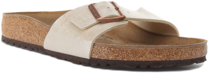 Birkenstock Madrid Sandals | White Birko-Flor for Women
