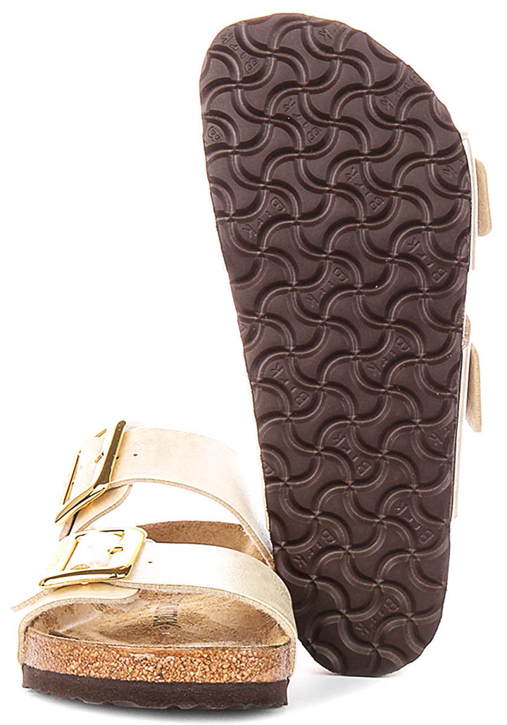 Birkenstock Sydney Cushion Clogs | Pearl White Birko-Flor for Women - Regular Fit