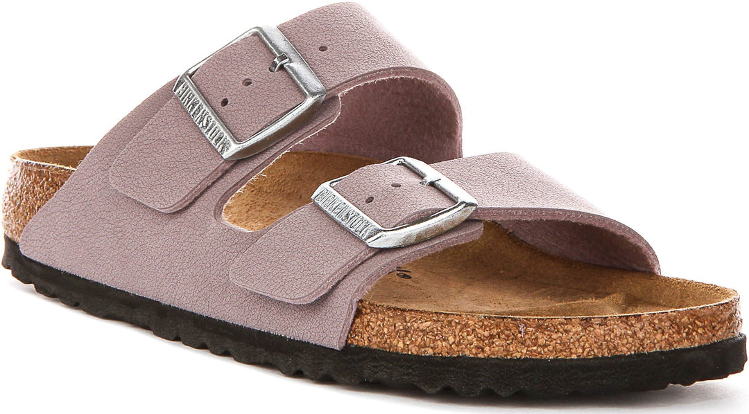 Birkenstock Arizona Sandals | Purple Birko-Flor for Kids - Narrow Fit