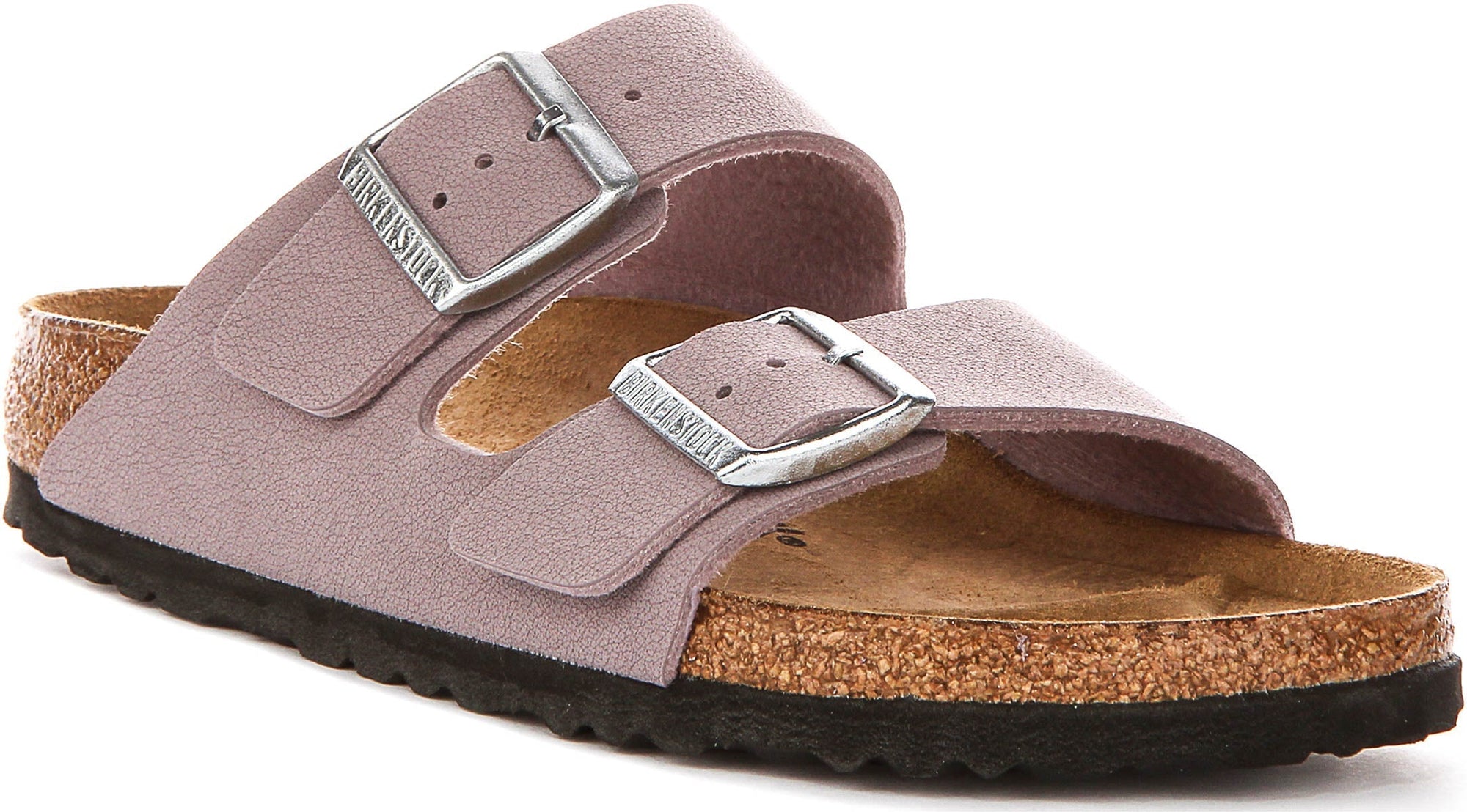 Birkenstock Arizona Sandals | Purple Birko-Flor for Kids - Narrow Fit