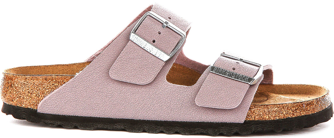 Birkenstock Arizona Sandals | Purple Birko-Flor for Kids - Narrow Fit