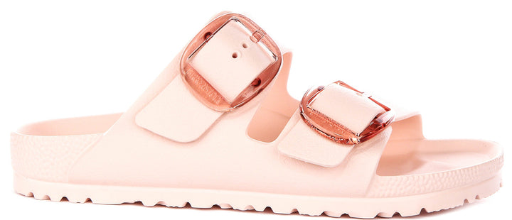 Birkenstock Arizona Sandals | Pink EVA - Big Buckle for Women - Narrow Fit