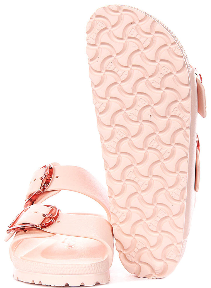 Birkenstock Arizona Sandals | Pink EVA - Big Buckle for Women - Narrow Fit