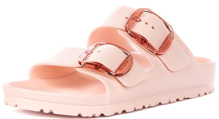 Birkenstock Arizona Sandals | Pink EVA - Big Buckle for Women - Narrow Fit
