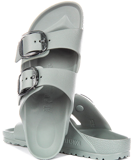 Sandali Birkenstock Arizona | EVA verde salvia - fibbia grande da donna - calzata stretta