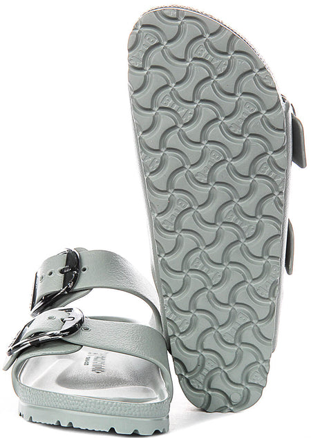 Sandali Birkenstock Arizona | EVA verde salvia - fibbia grande da donna - calzata stretta