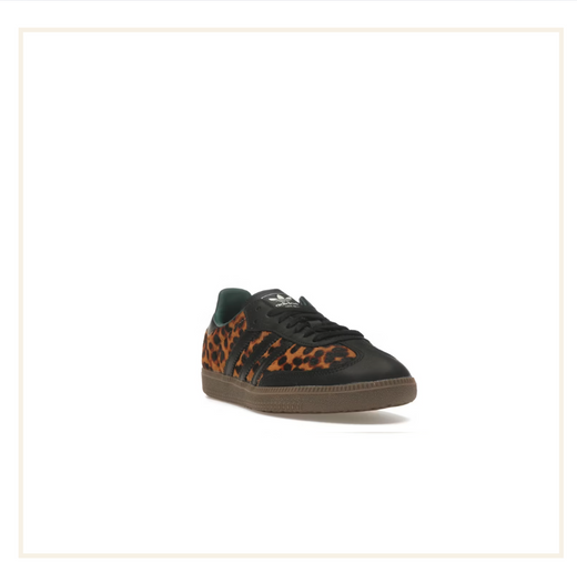 adidas Samba OG Black Green Leopard