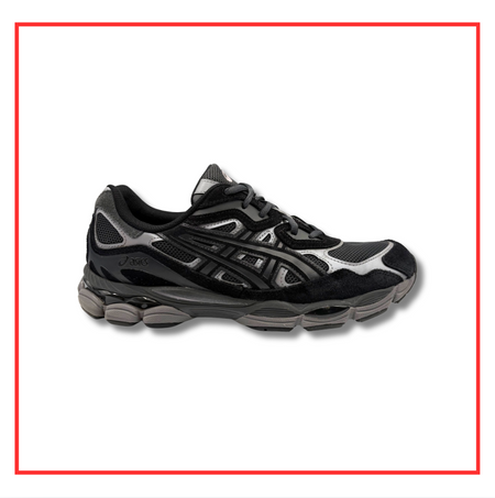 ASICS Gel-NYC Graphite Grey Black (Preloved) UK 11