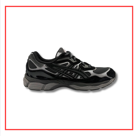 ASICS Gel-NYC Graphite Grey Black (Preloved) UK 11