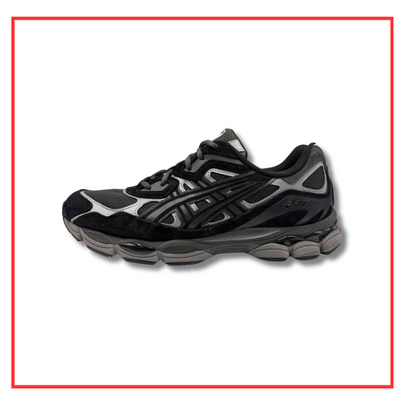 ASICS Gel-NYC Graphite Grey Black (Preloved) UK 11