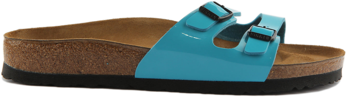 Sandali Birkenstock Ibiza | Birko-Flor blu navy da donna