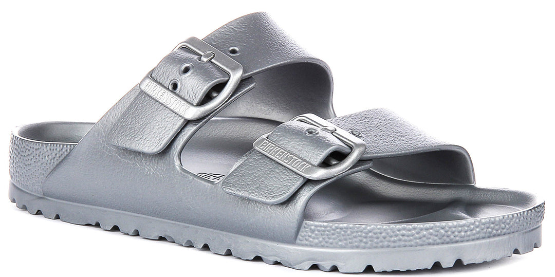 Birkenstock Arizona Sandals | Silver EVA for Men and Women - Narrow Fit