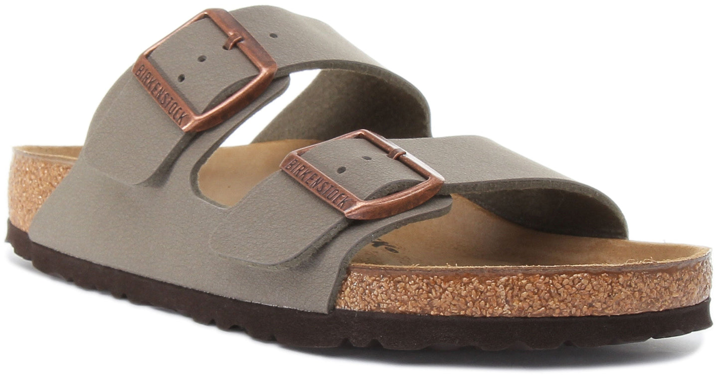Birkenstock Arizona Sandals | Stone Birko-Flor for Women