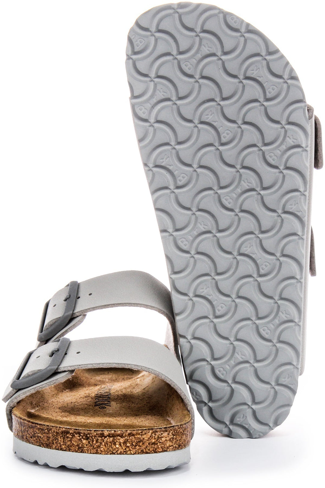 Birkenstock Arizona Sandals | Stone Birko-Flor for Women