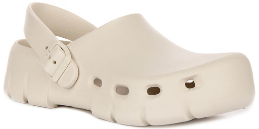 Birkenstock Birki Flow Clogs | Stone EVA for Men and Women - Regular Fit