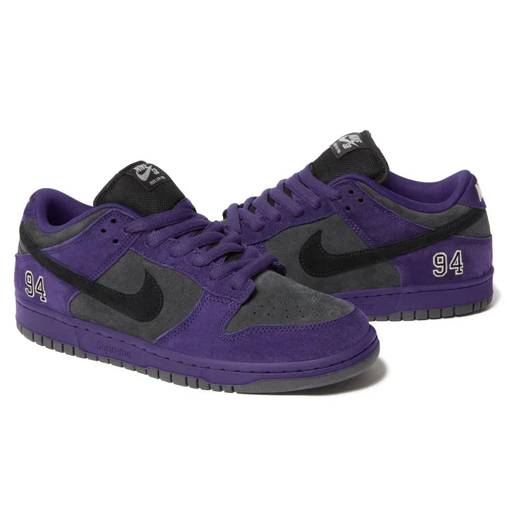 Supreme x Nike SB Dunk Low 'Ink Black'