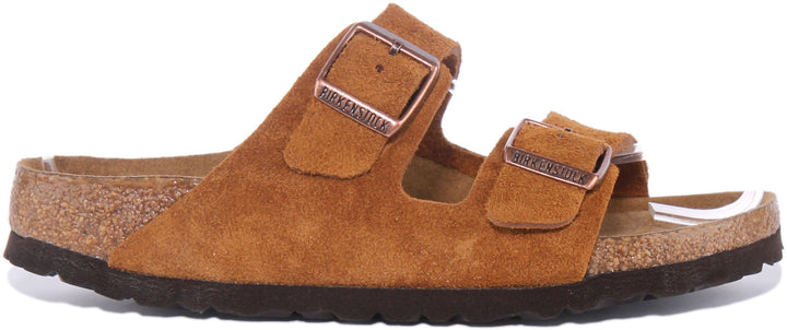 Birkenstock Arizona Sandals | Brown suede leather for Women