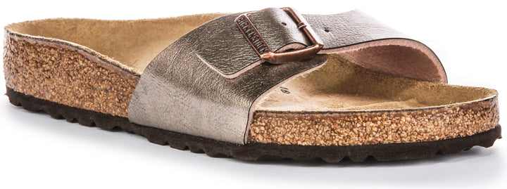 Birkenstock Madrid Sandals | Taupe Birko-Flor for Women
