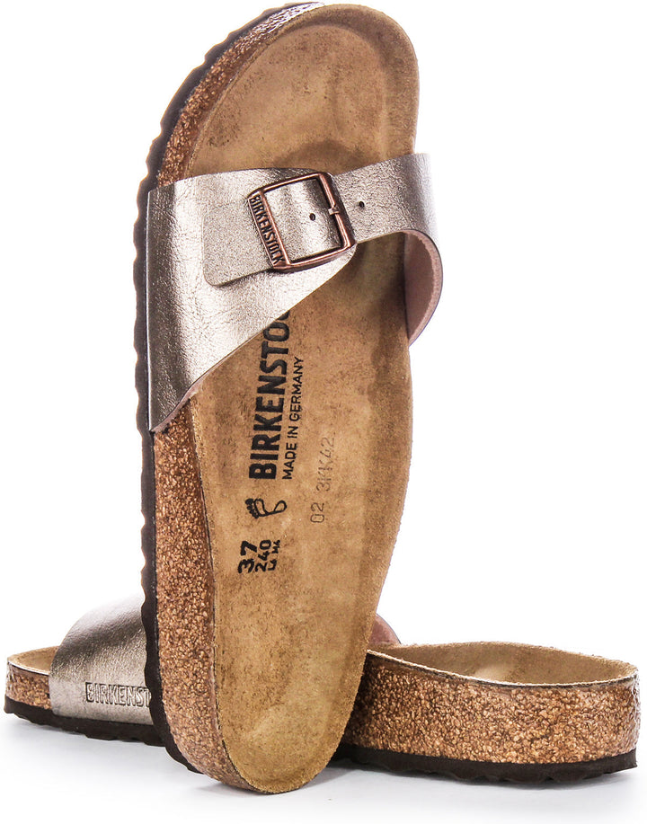 Birkenstock Madrid Sandals | Taupe Birko-Flor for Women