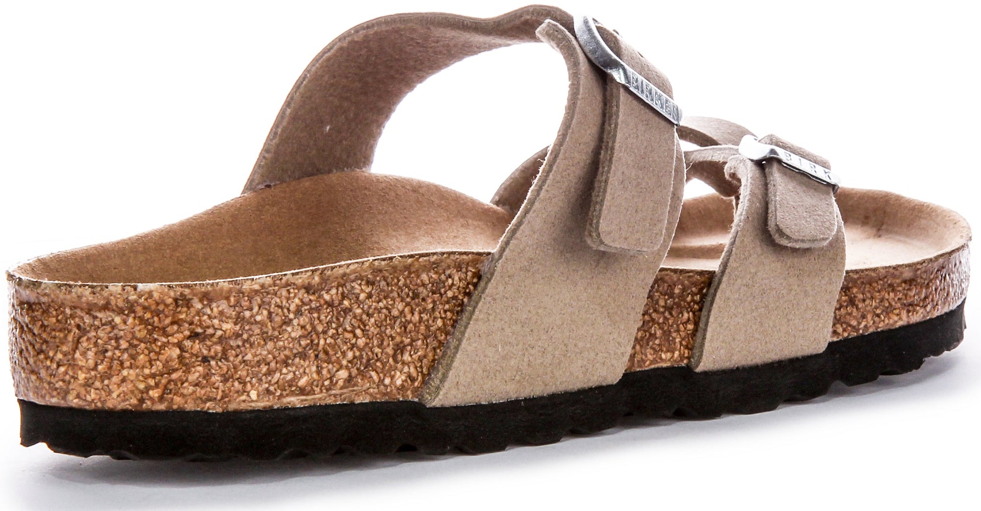 Sandali Birkenstock Mayari | Birko-Flor color tortora - Adatto ai vegani, da uomo e da donna